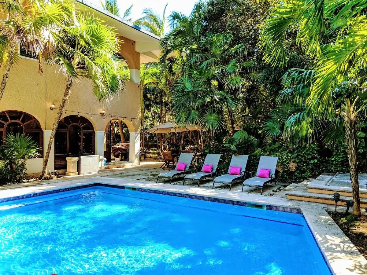 Villa Steps To Beach Sleep 29 Largest Pool In Playa Playa del Carmen